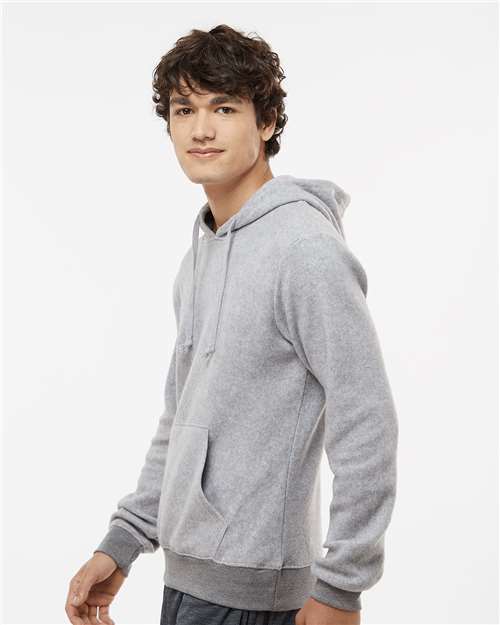 J. America Men's Flip Side Fleece Hooded Sweatshirt 8709
