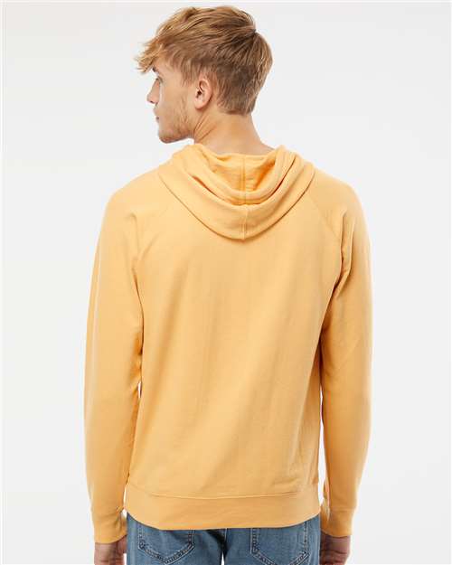 Independent Trading Co. Unisex Icon Lightweight Loopback Terry Hooded Sweatshirt SS1000