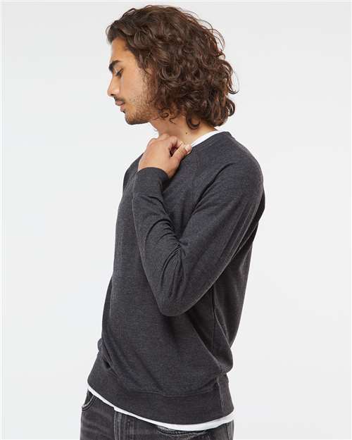 Independent Trading Co. Unisex Icon Lightweight Loopback Terry Crewneck Sweatshirt SS1000C