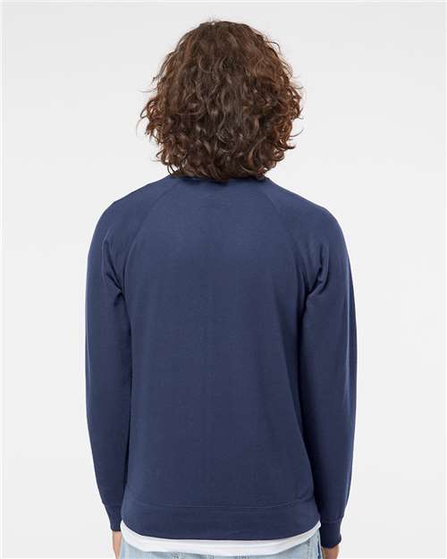 Independent Trading Co. Unisex Icon Lightweight Loopback Terry Crewneck Sweatshirt SS1000C