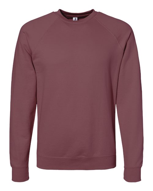 Independent Trading Co. Unisex Icon Lightweight Loopback Terry Crewneck Sweatshirt SS1000C