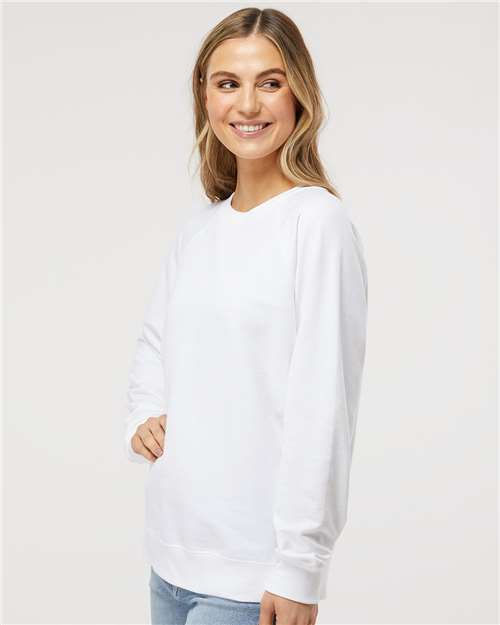 Independent Trading Co. Unisex Icon Lightweight Loopback Terry Crewneck Sweatshirt SS1000C