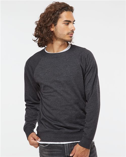 Independent Trading Co. Unisex Icon Lightweight Loopback Terry Crewneck Sweatshirt SS1000C