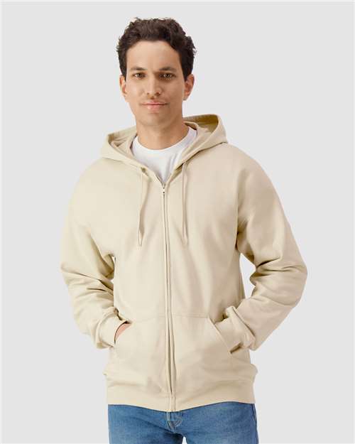 Gildan Unisex Softstyle® Full-Zip Hooded Sweatshirt SF600