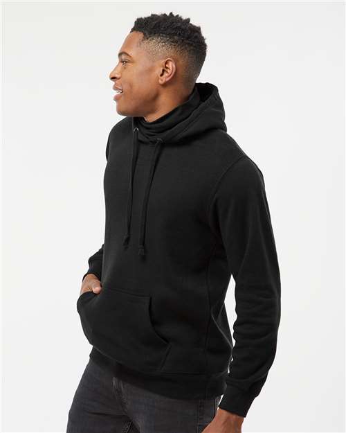 J. America Men's Gaiter Fleece Hooded Sweatshirt 8879