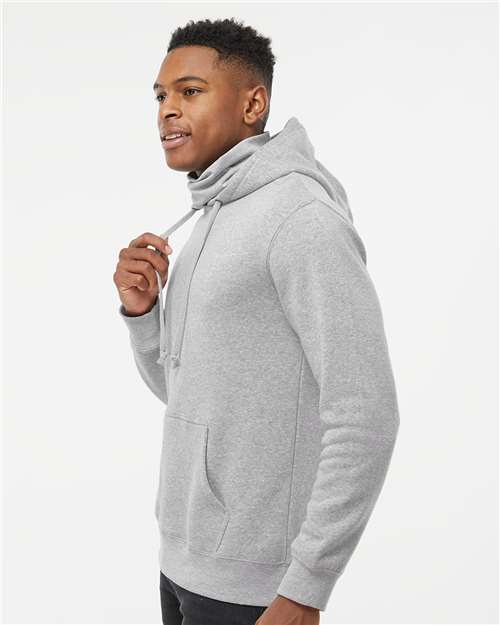 J. America Men's Gaiter Fleece Hooded Sweatshirt 8879