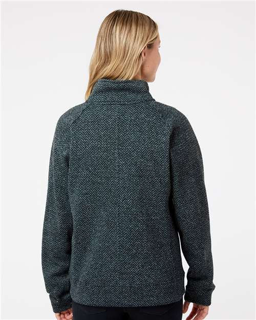 J. America Women's Traverse Full-Zip Sweater 8716