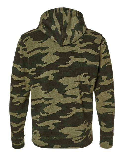J. America Men's Triblend Fleece Hooded Sweatshirt 8871
