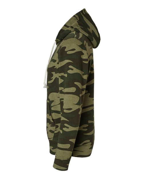 J. America Men's Triblend Fleece Hooded Sweatshirt 8871