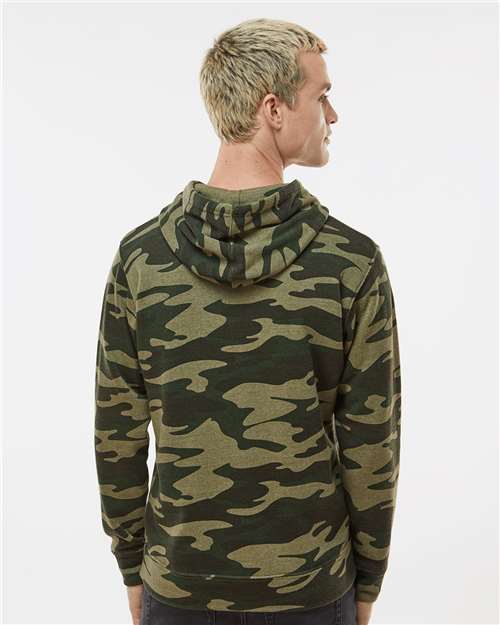 J. America Men's Triblend Fleece Hooded Sweatshirt 8871