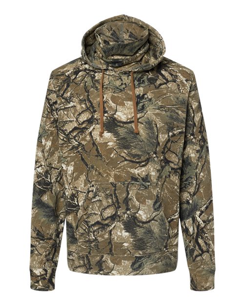 J. America Men's Gaiter Fleece Hooded Sweatshirt 8879