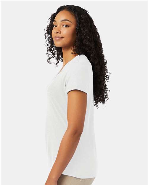 Hanes Women's Perfect-T Triblend V-Neck T-Shirt 42VT